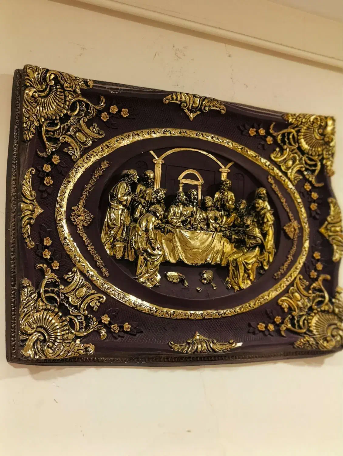 تابلو برجسته اصل در حد نو|تابلو، نقاشی، عکس|دوگنبدان, |دیوار