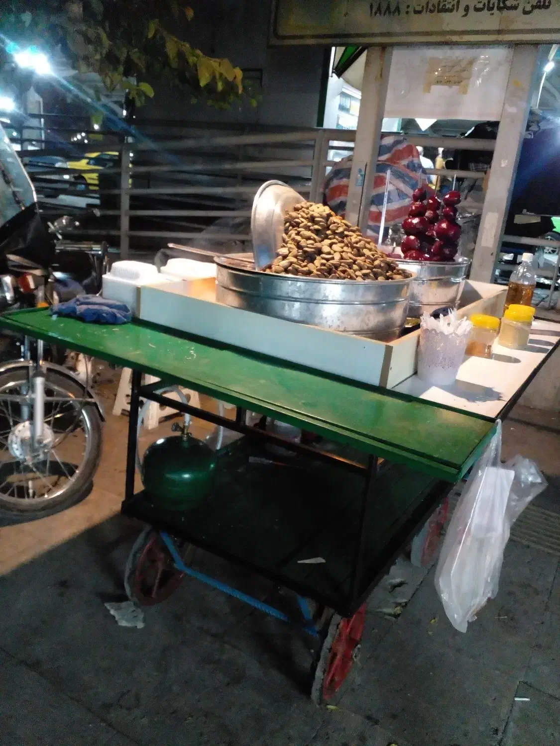 چهارچرخ باقالی و لبو باتمام وسایل(گاری)|کافی‌شاپ و رستوران|ری, جوانمرد قصاب|دیوار