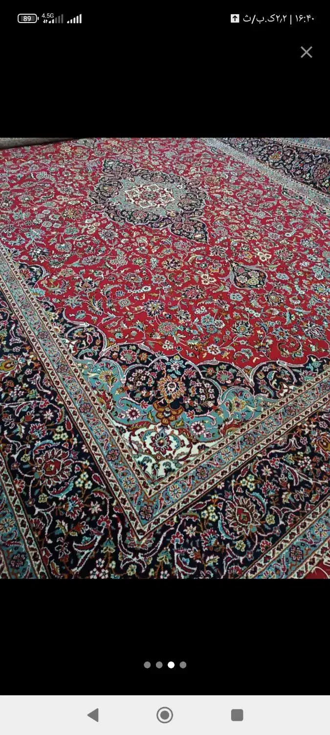 فرش ۹متری طرح قدیم ۵۰۰ شانه.یک جفت|فرش|رشت, جماران|دیوار