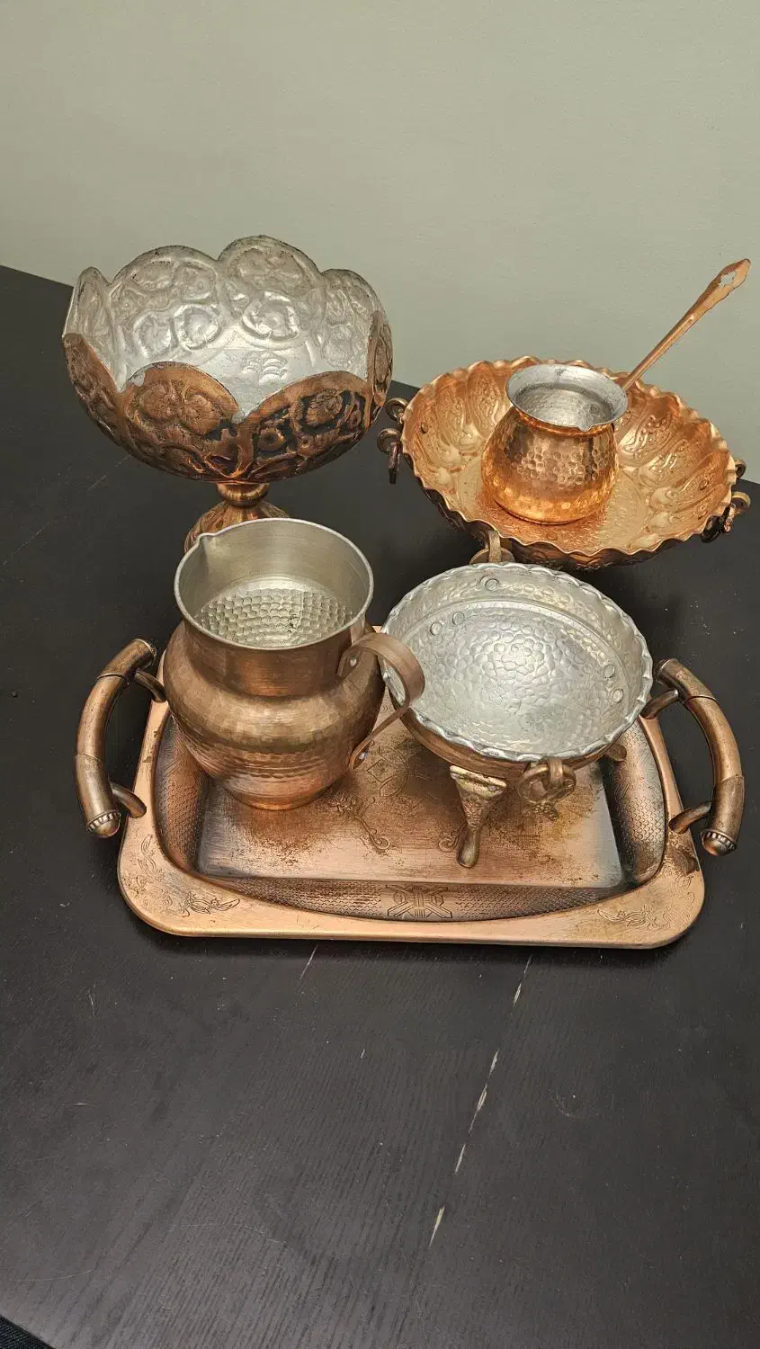 ظروف مسی|کلکسیون و سرگرمی|تهران, بهار|دیوار