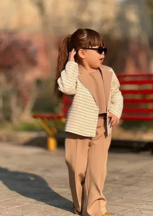 ست کتشلوار ۳ تکه دخترانه|کفش و لباس بچه|جلگه ماژان, |دیوار