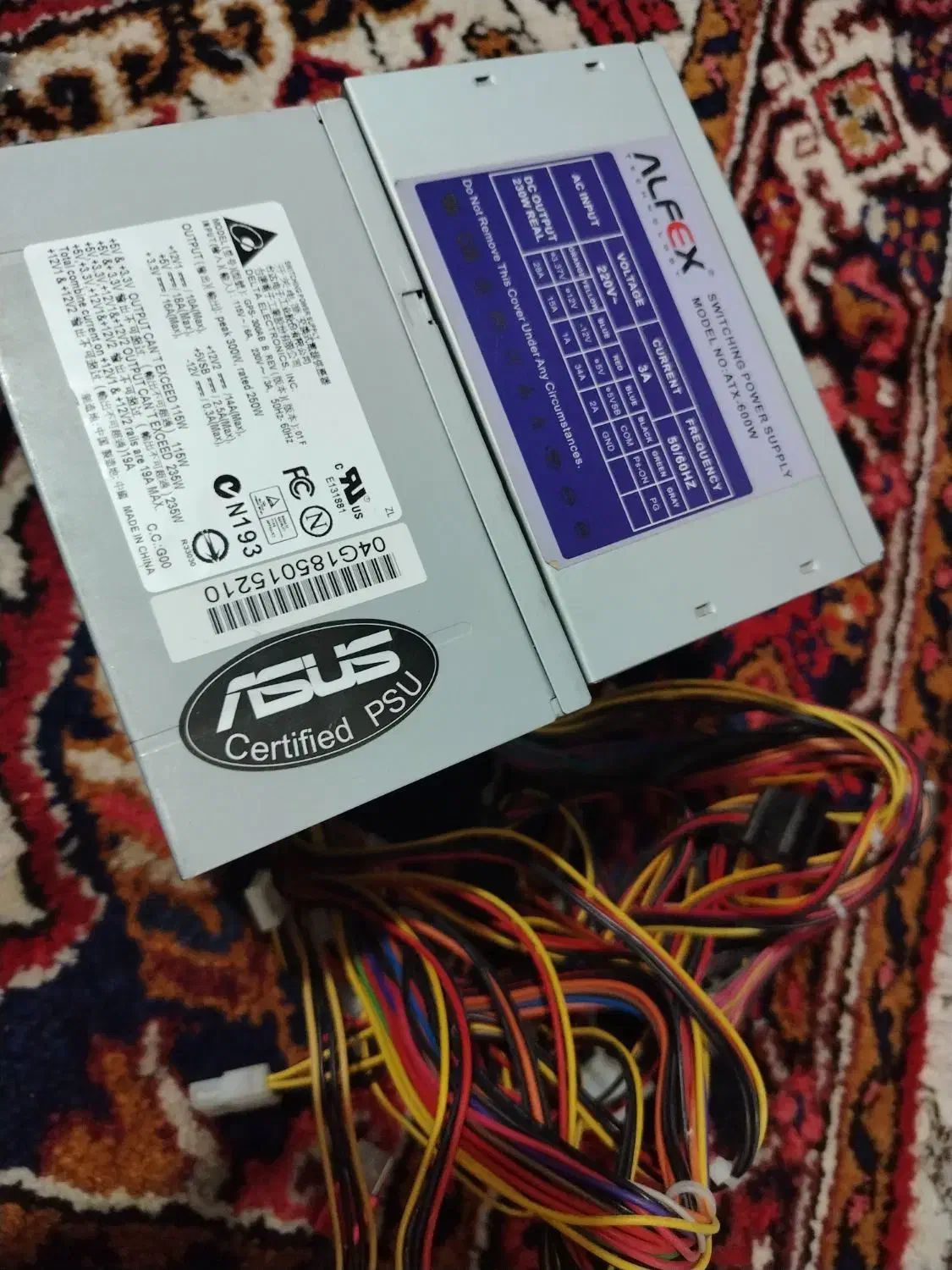 2 تا پاور معمولی قدیمی سالم|قطعات و لوازم جانبی رایانه|تهران, خواجه نظام الملک|دیوار