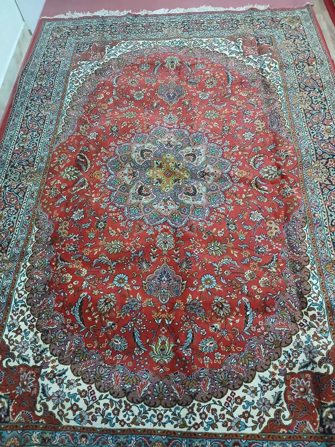 فرش ماشینی ۶ متری کارکرده|فرش|تبریز, |دیوار