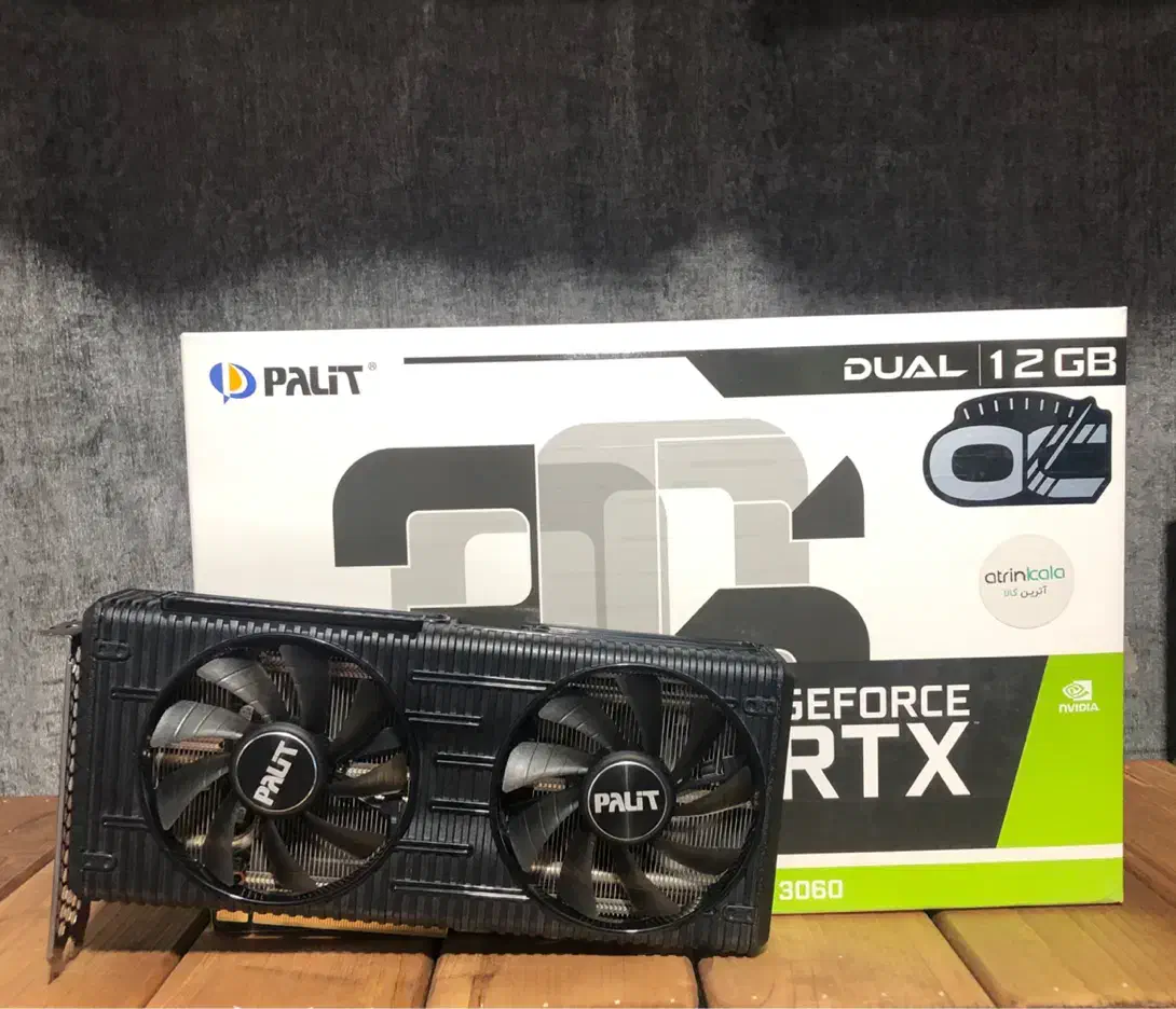 کارت گرافیک PALIT DUAL RTX 3060 12GB|قطعات و لوازم جانبی رایانه|تهران, والفجر|دیوار