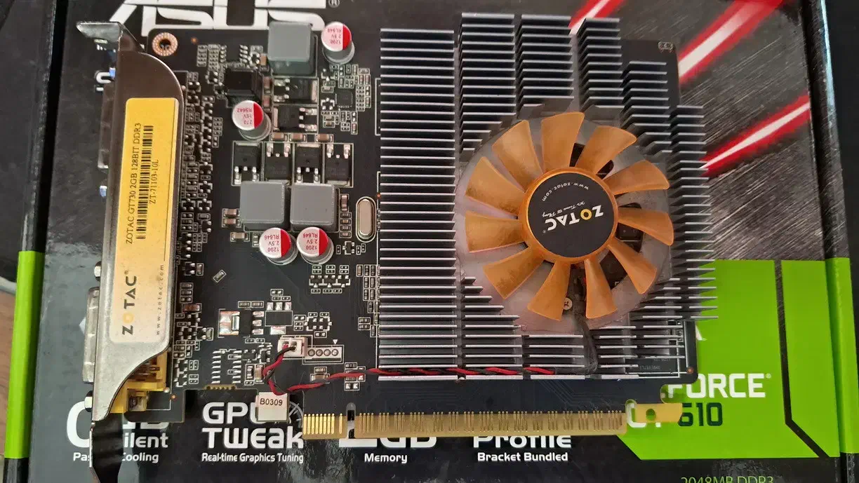 کارت گرافیک GT730 Zotac 2GB 128bit|قطعات و لوازم جانبی رایانه|تبریز, |دیوار