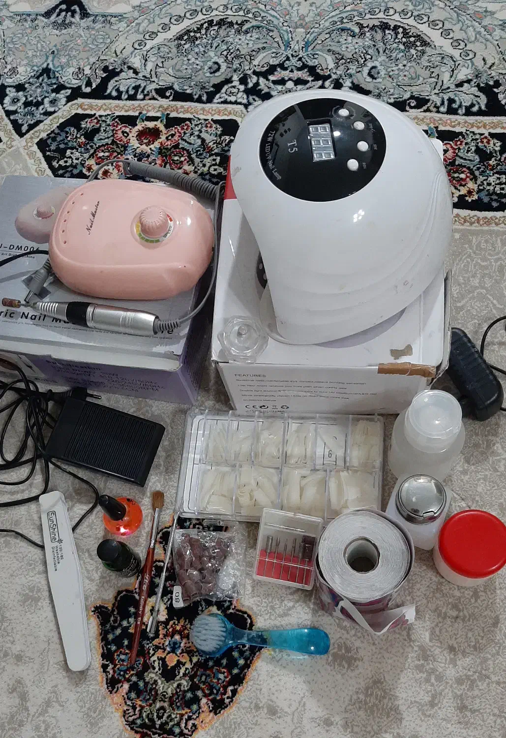 لوازم کاشت ناخن|آرایشی، بهداشتی، درمانی|شاهرود, |دیوار