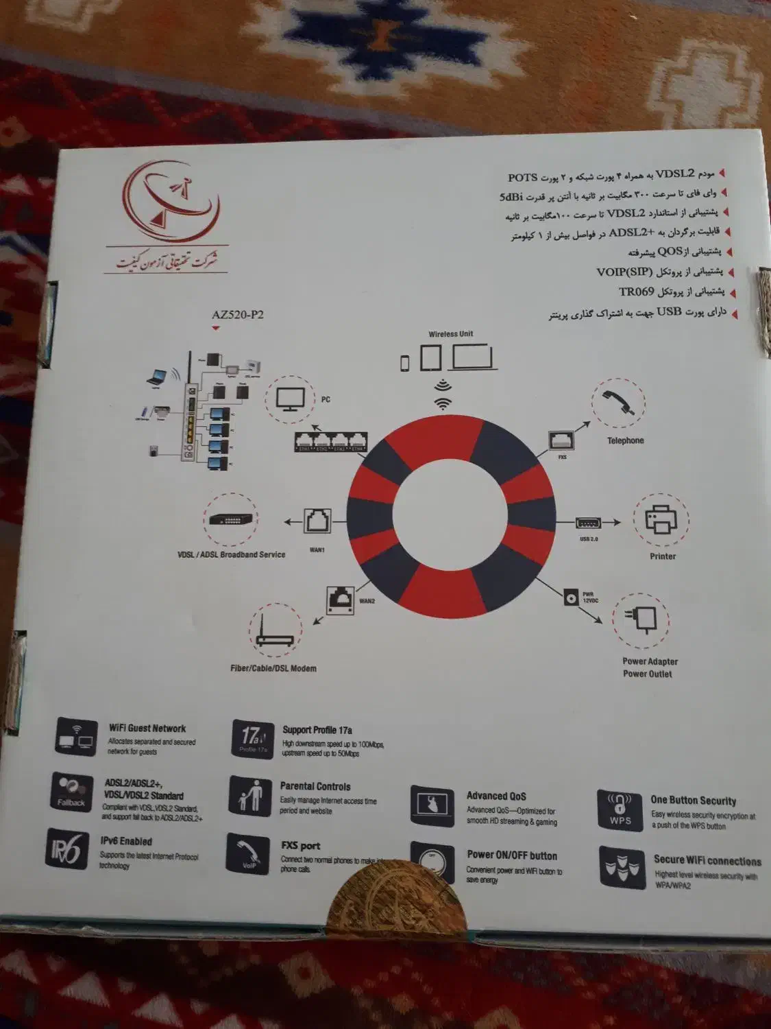 مودم adsl- vdsl|مودم و تجهیزات شبکه|مشهد, فرهنگ|دیوار
