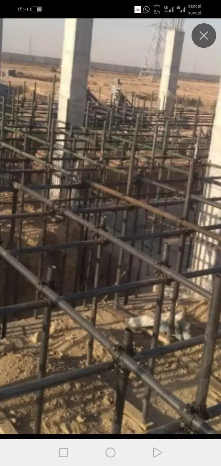 نصب هر گونه داربست فلزی بالولهای خودتان هم اجرامیگ|خدمات پیشه و مهارت|کرمان, |دیوار