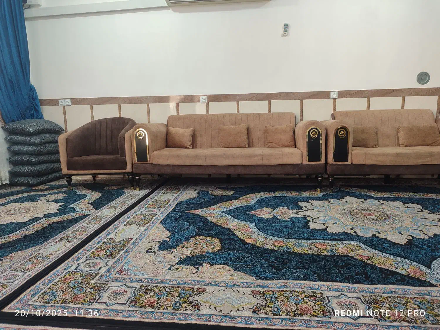 مبل هفت نفره|مبلمان خانگی و میز عسلی|مهران (ایلام), |دیوار