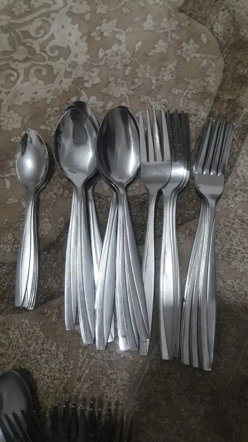 سرویس قاشق چنگال|ظروف سرو و پذیرایی|مشهد, طبرسی شمالی|دیوار