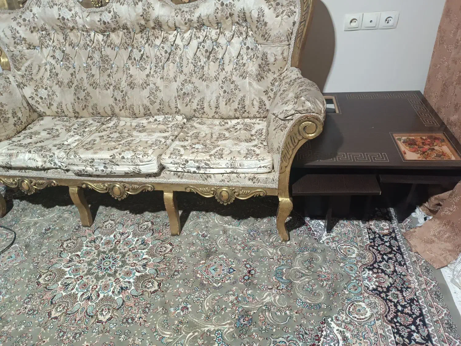 مبل ۷ نفره مخصوص خانه باغ|مبلمان خانگی و میز عسلی|سنندج, |دیوار