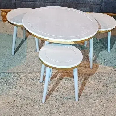 جلو مبلی گردچهارتیکه|مبلمان خانگی و میز عسلی|بندر ماهشهر, |دیوار