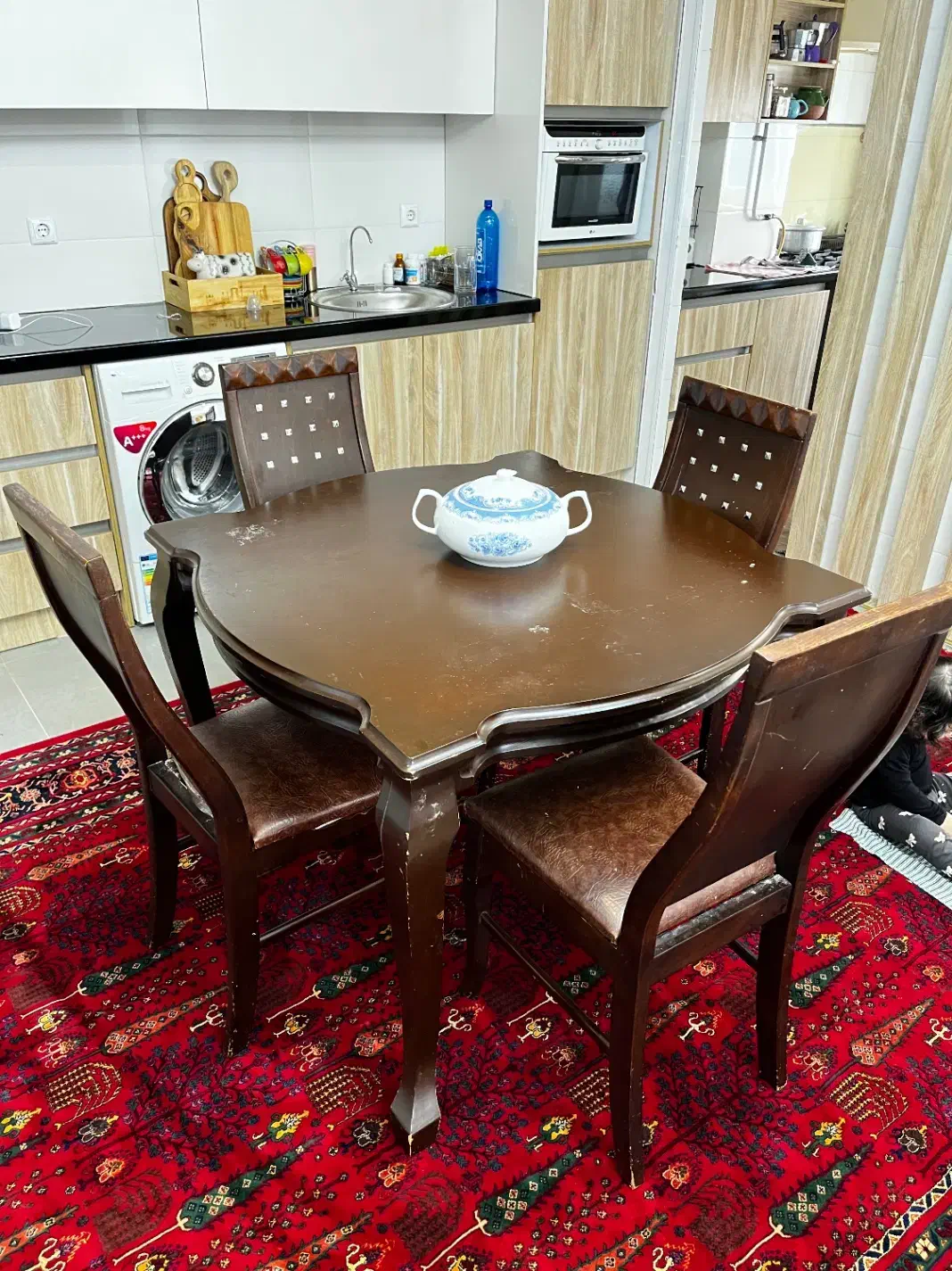 غذا خوری ۴ نفرع|میز و صندلی غذاخوری|نکا, |دیوار