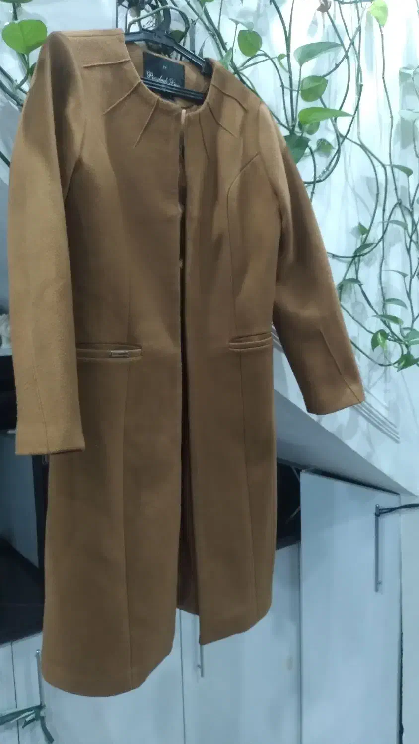 پالتو رنگ شتری جدید|لباس|چناران, |دیوار