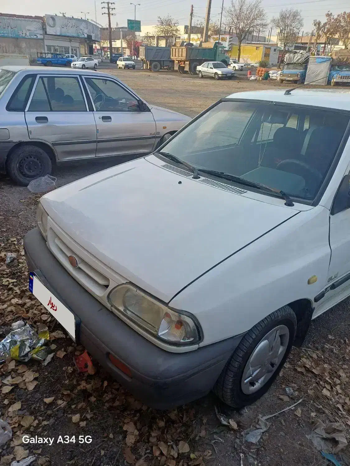 پراید ۸۷ سفید|خودرو سواری و وانت|زنجان, |دیوار