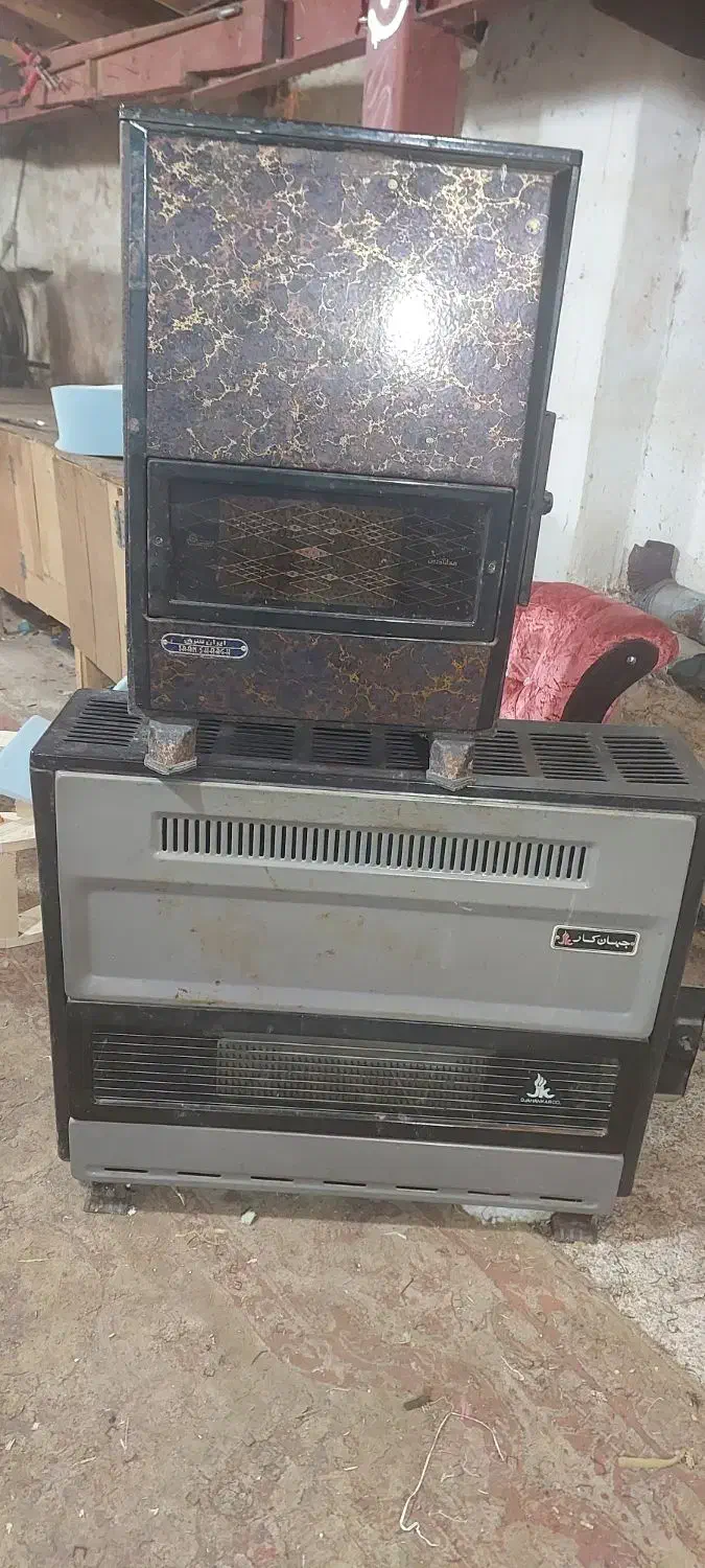 بخاری گازی سالم|بخاری، هیتر، شومینه|کوچصفهان, |دیوار