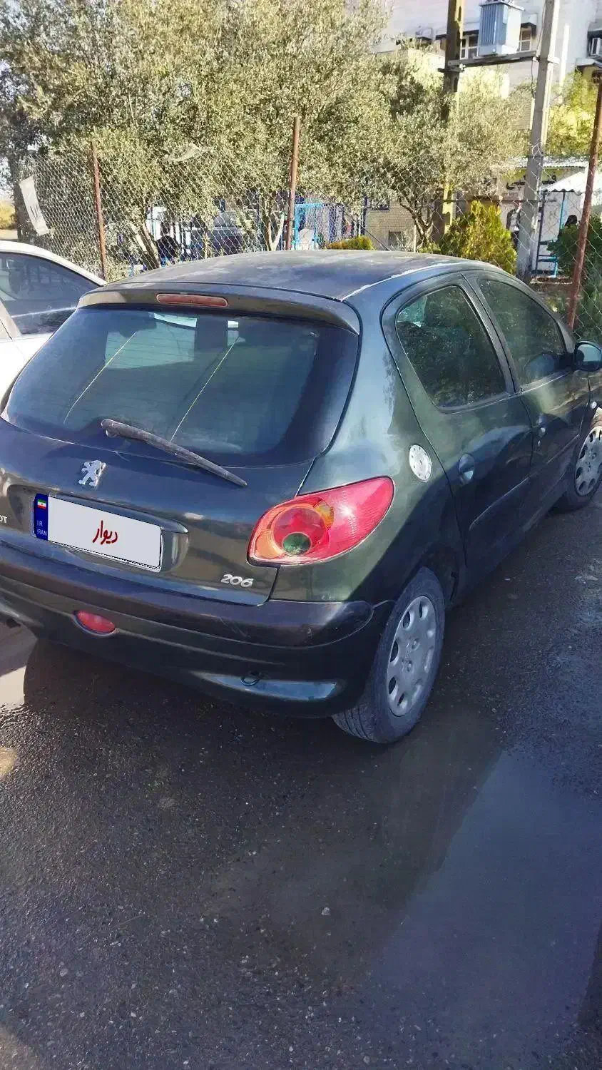 ۲۰۶ مدل ۸۱|خودرو سواری و وانت|بندر ترکمن, |دیوار