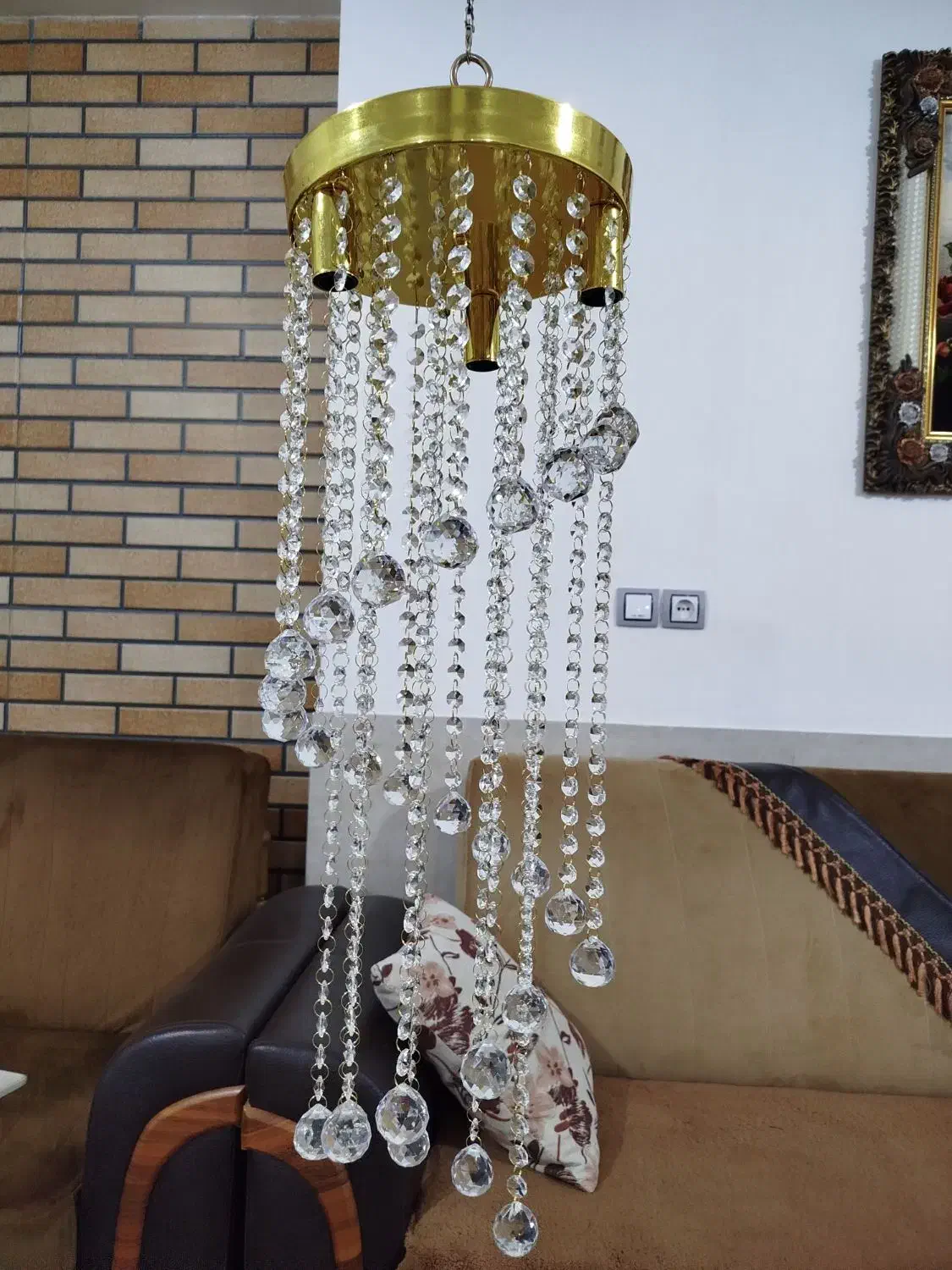 پرده‌ کریستالی|پرده، رانر، رومیزی|محمدیه-قزوین, |دیوار