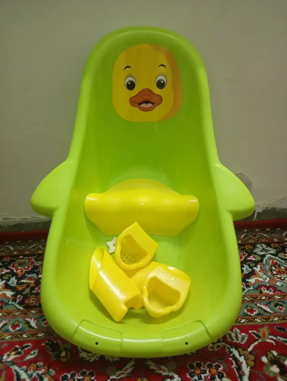 روروک و وان حمام کودک|کالسکه و لوازم جانبی|قم, سید معصوم|دیوار