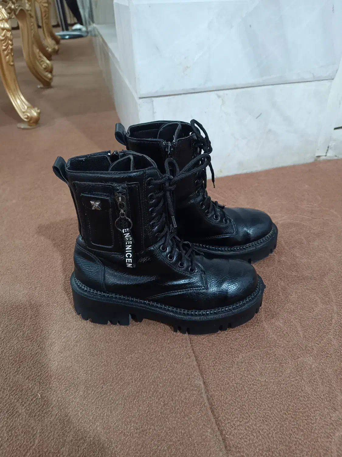 چکمه نیم ساق سایز ۳۸|کیف، کفش، کمربند|قم, شهرک سازمان آب|دیوار