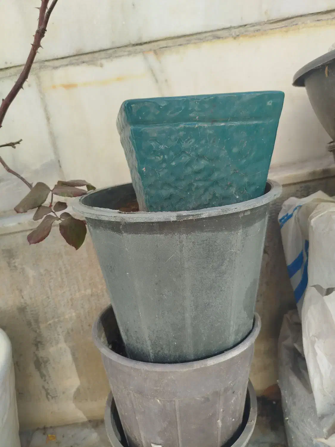 گلدان|گل مصنوعی|کرج, عظیمیه|دیوار