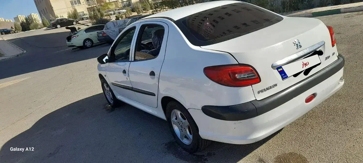 ۲۰۶ تیپ ۵ موتور تیو فائو بی ۸|خودرو سواری و وانت|پرند, فاز ۶|دیوار