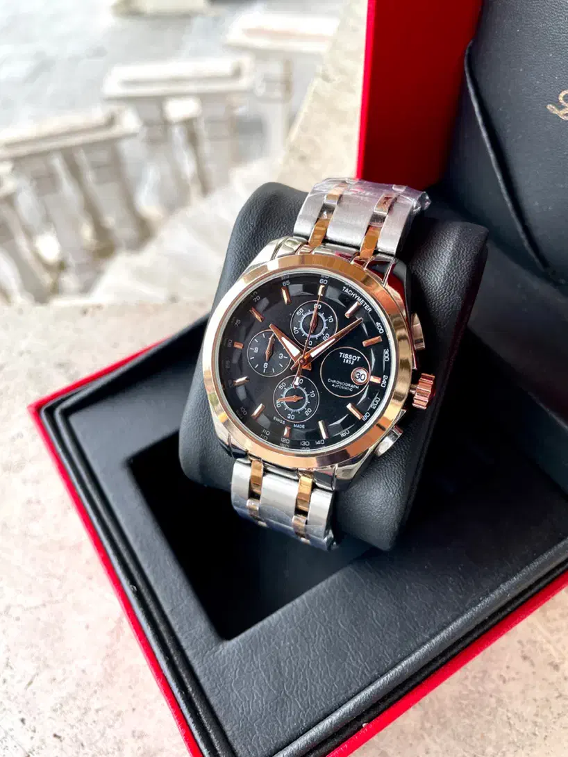 ساعت مچی مردانه سه موتور تیسوت (تی سوت) و الگانز|ساعت|تبریز, |دیوار