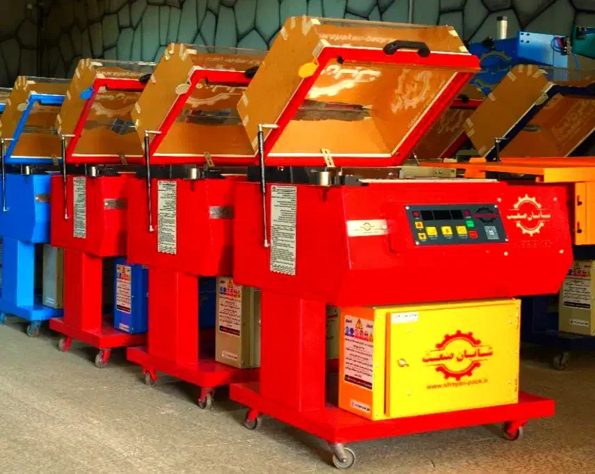 تولید دستگاه های بسته بندی شیرینگ پک مدرن درShiraz|ماشین‌آلات صنعتی|شیراز, ارم|دیوار