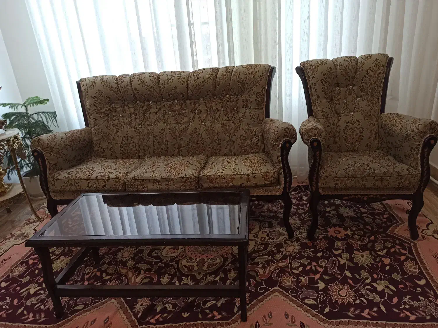 مبل 7نفره|مبلمان خانگی و میز عسلی|بناب, |دیوار