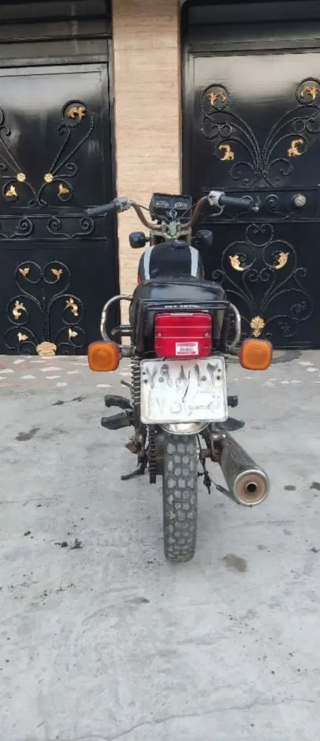 موتورهندا 125مزایده|موتورسیکلت|کلارآباد, |دیوار