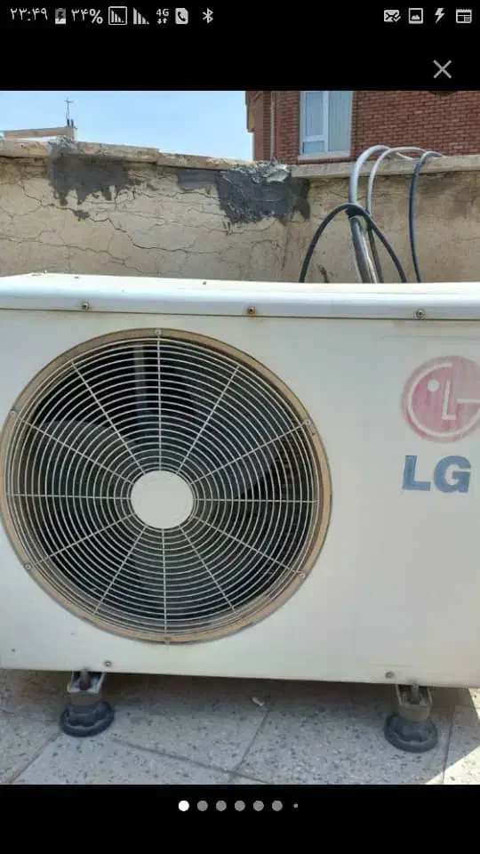 کولر ۲۴ هزار ال جی ۲۸ تومن با نصب|کولر گازی و فنکوئل|چمستان, |دیوار