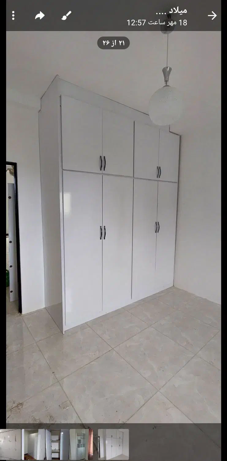 کمد دیواری ام دی اف فقط ۴ت متری نصاب کابینت|خدمات پیشه و مهارت|تالش, هشتپر|دیوار