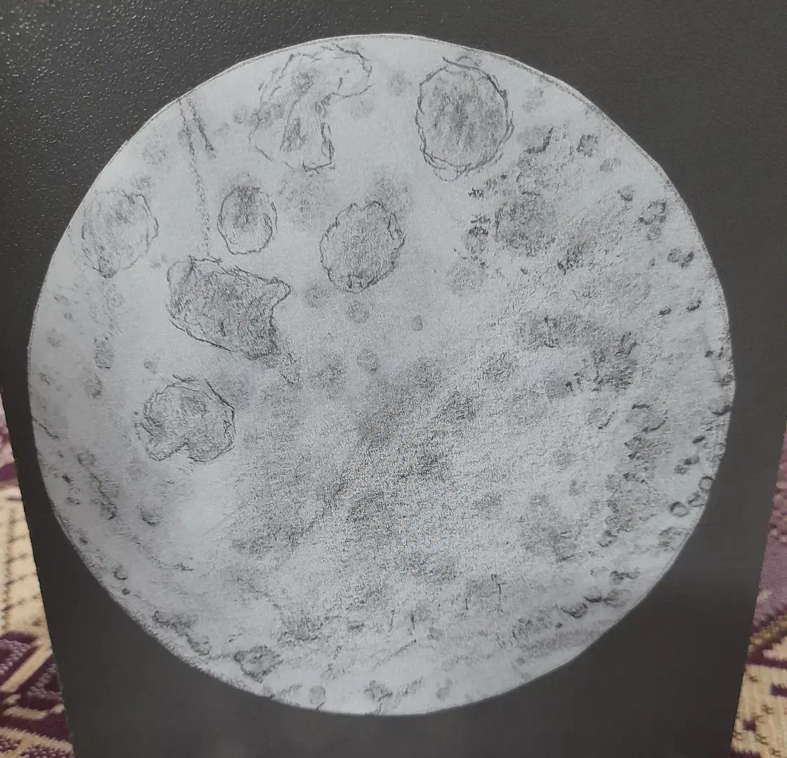 تابلو عکس ماه|تابلو، نقاشی، عکس|محمدشهر, شهرک چمران|دیوار