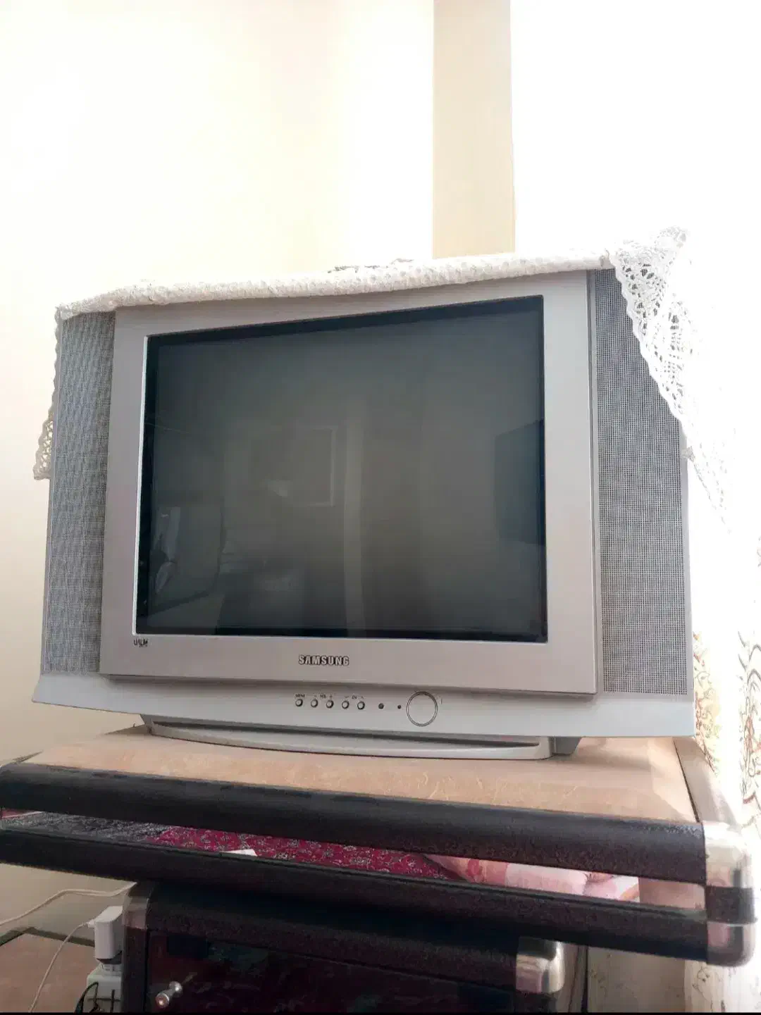 تلویزیون سامسونگ ۲۱ اینچ صفحه تخت|تلویزیون و پروژکتور|اهر, |دیوار