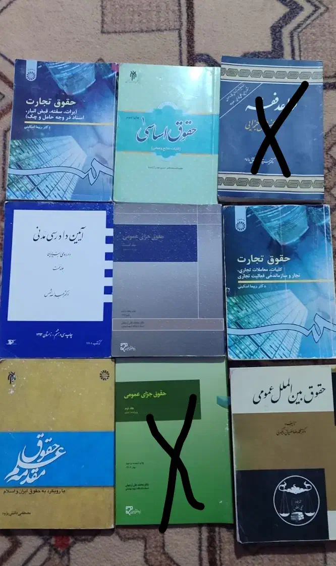 کتاب حقوق|کتاب و مجله آموزشی|شیراز, پانصد دستگاه ارتش|دیوار