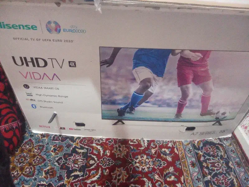 تلویزیون شکسته|تلویزیون و پروژکتور|اهواز, کمپلو شمالی|دیوار