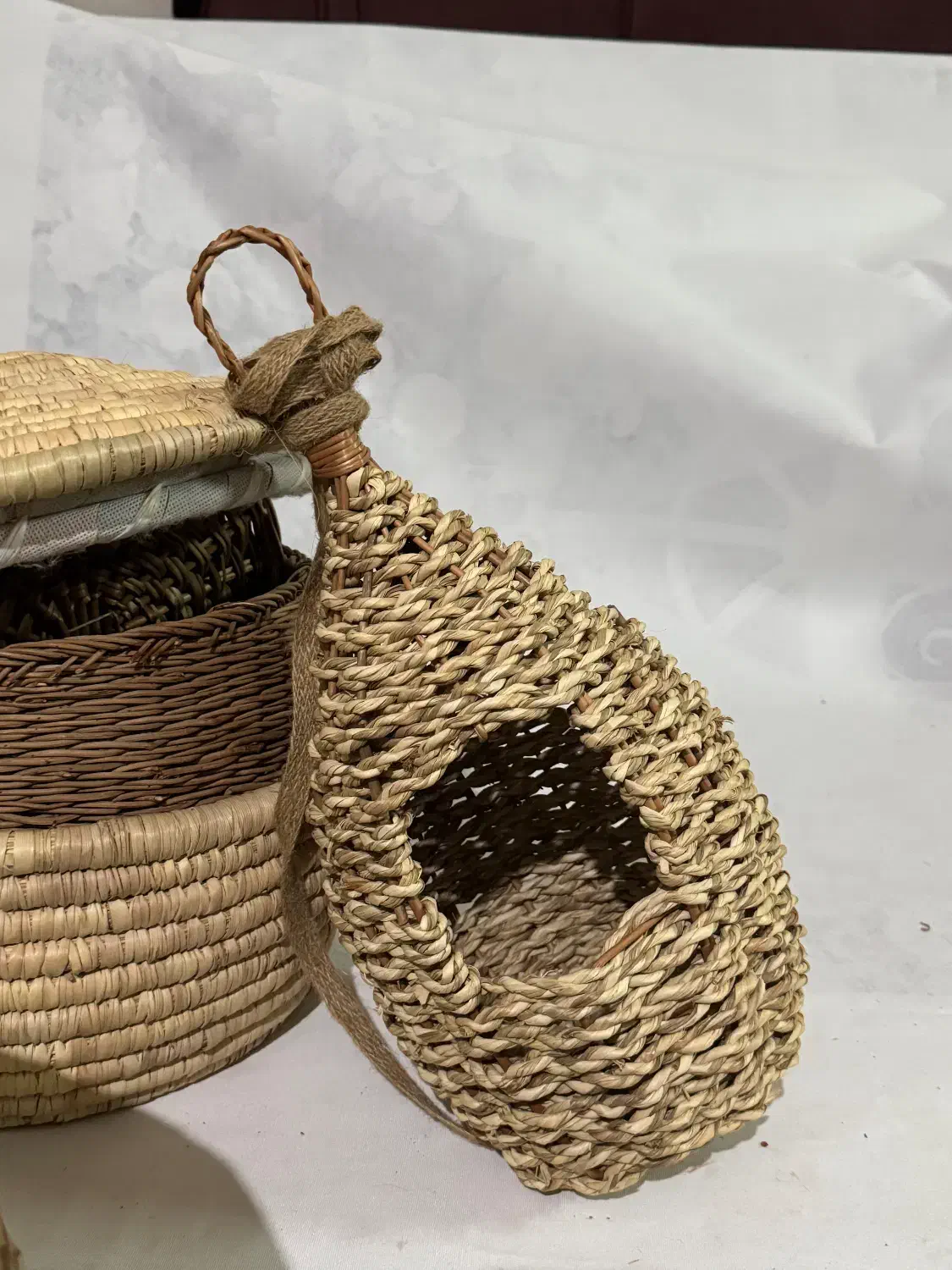 سبد حصیری|صنایع دستی و سایر لوازم تزئینی|گرگان, |دیوار
