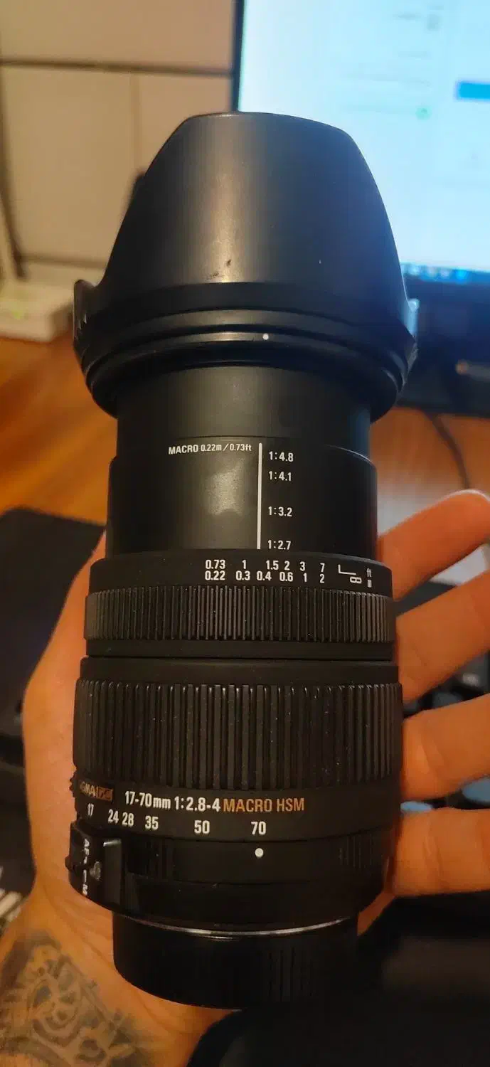 لنز سیگما برای نیکون sigma 17-70mm f1.4|دوربین عکاسی و فیلم‌برداری|تهران, میدان ولیعصر|دیوار