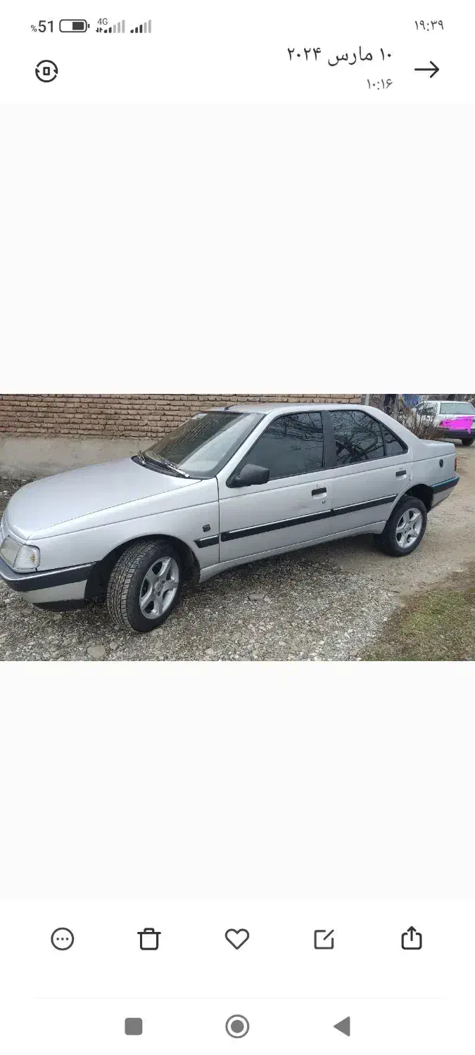 پژو۴۰۵|خودرو سواری و وانت|سیلوانه, |دیوار