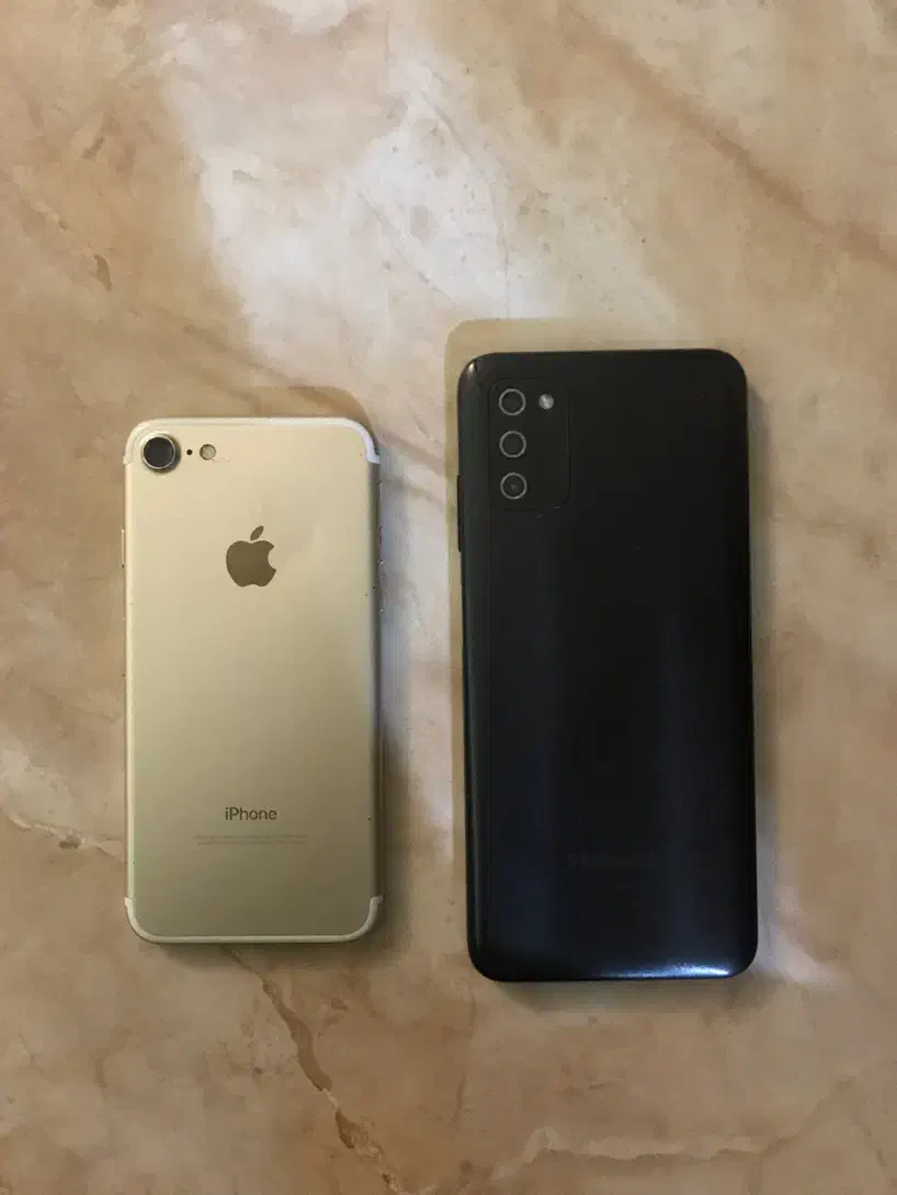 سامسونگ a03s و آیفن 7 64 اوراقی|موبایل|تهران, مجیدیه|دیوار