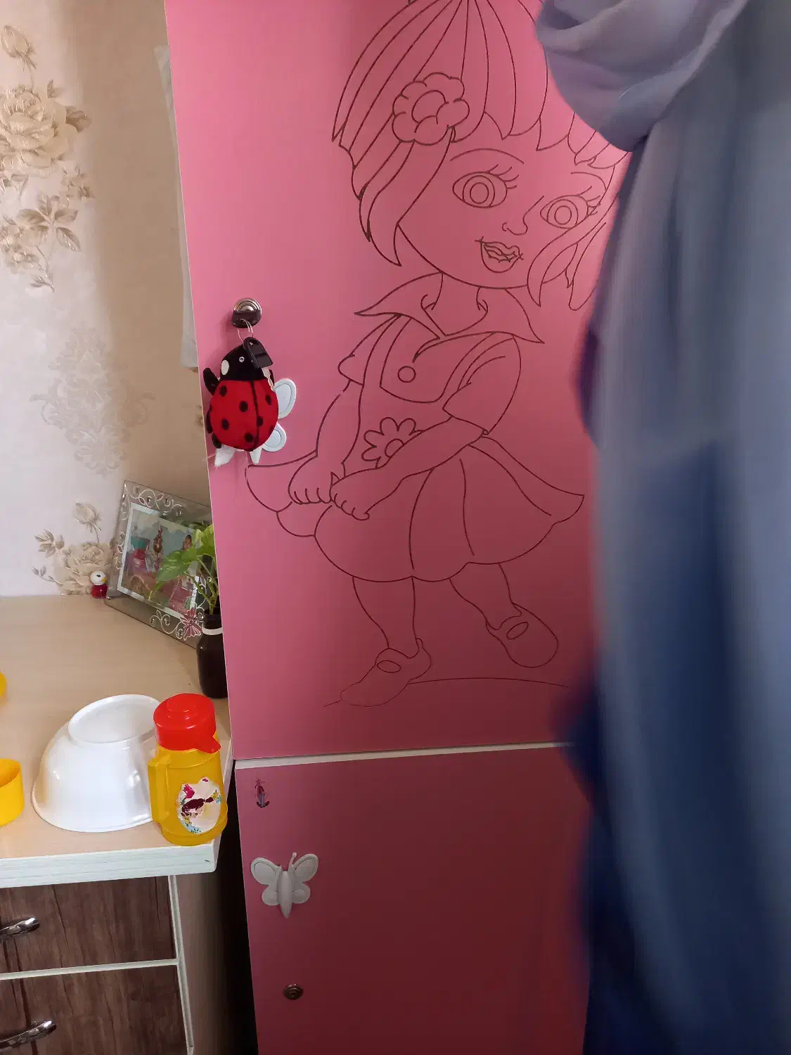 کمدبچه|جاکفشی، کمد، دراور|شهمیرزاد, |دیوار