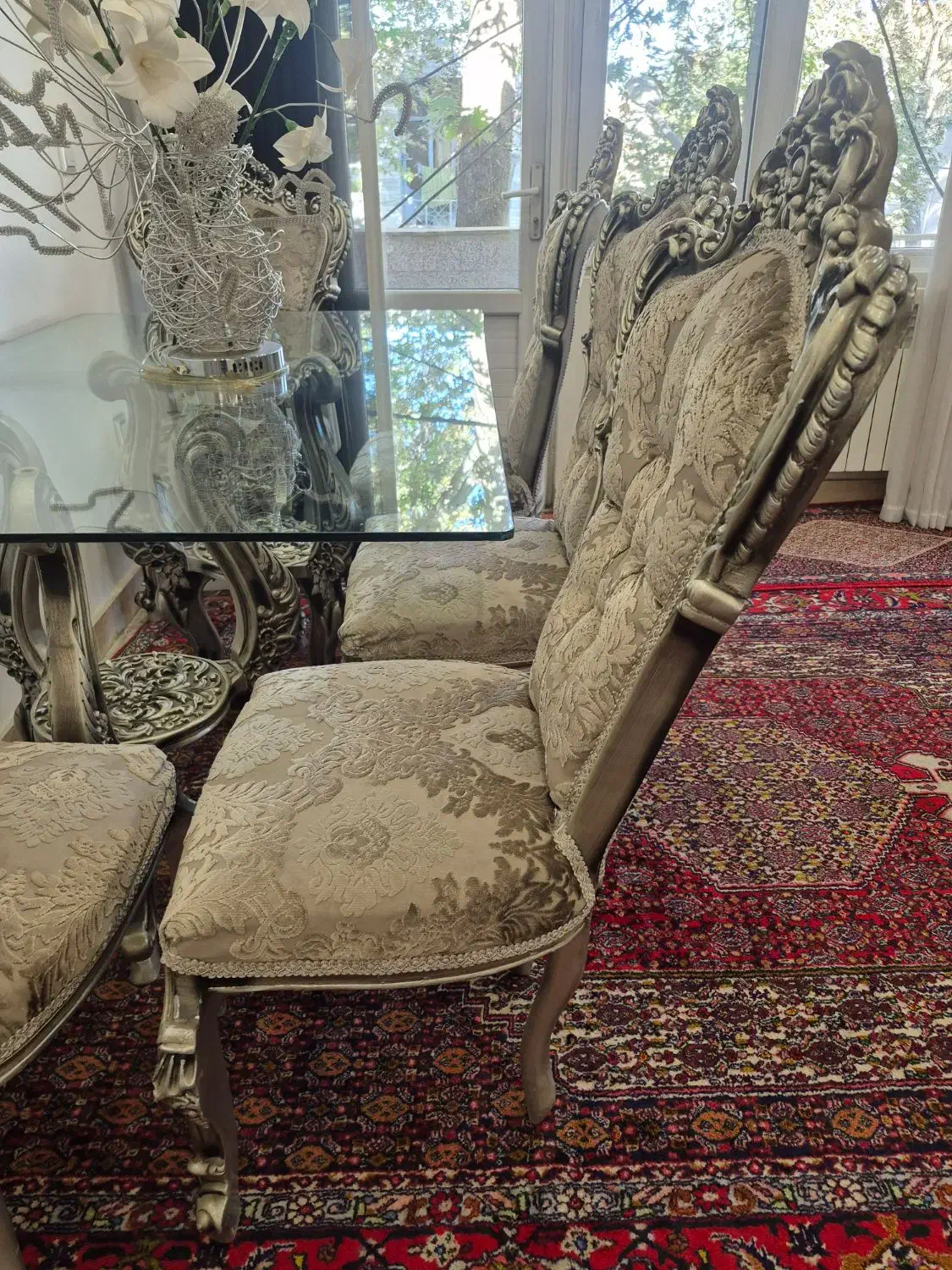 نهارخوری ۶ نفره|میز و صندلی غذاخوری|سنندج, |دیوار