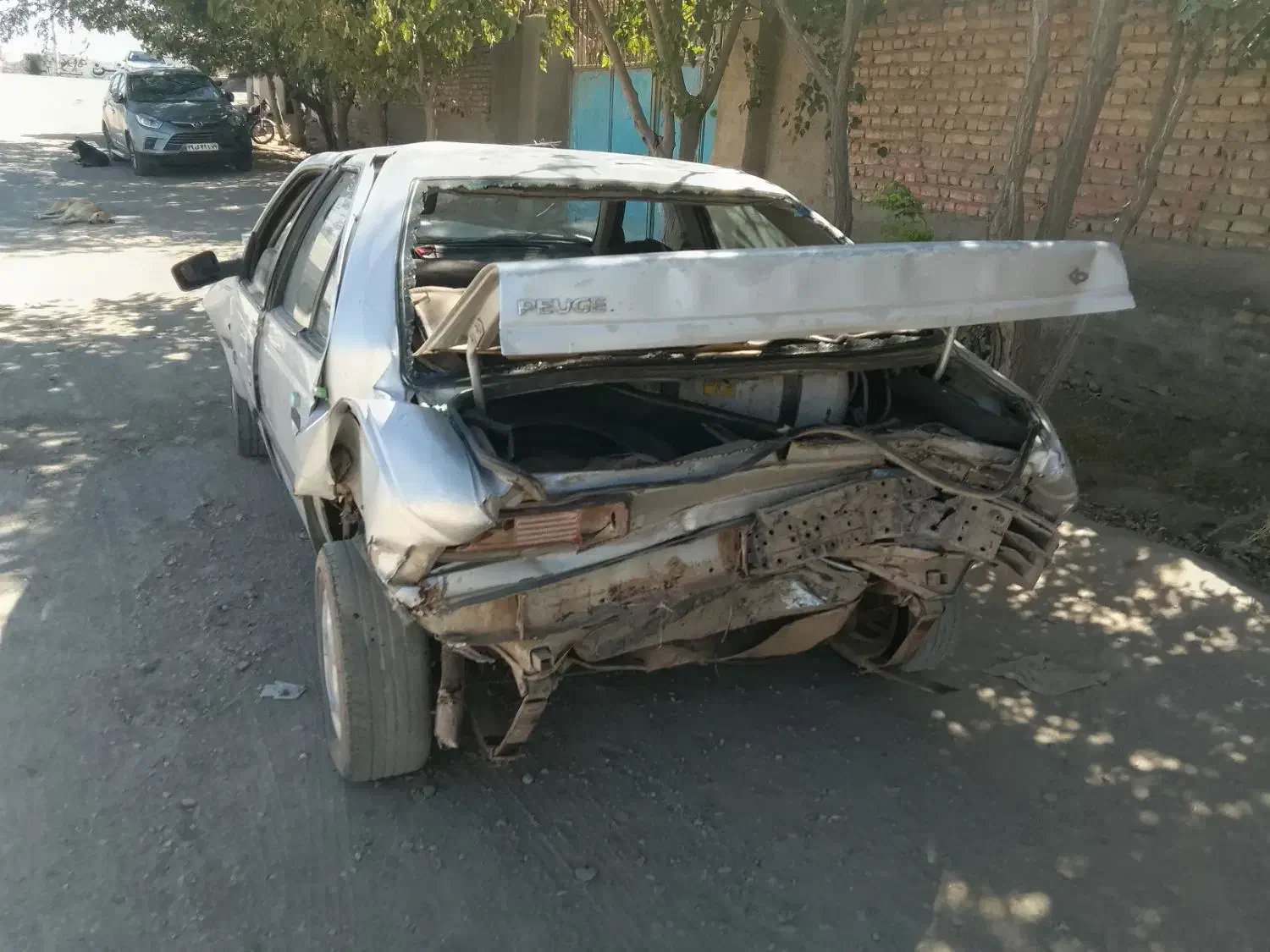 پژو روا  87 تصادفی فروشی|خودرو سواری و وانت|تربت‌حیدریه, قاسم آباد|دیوار