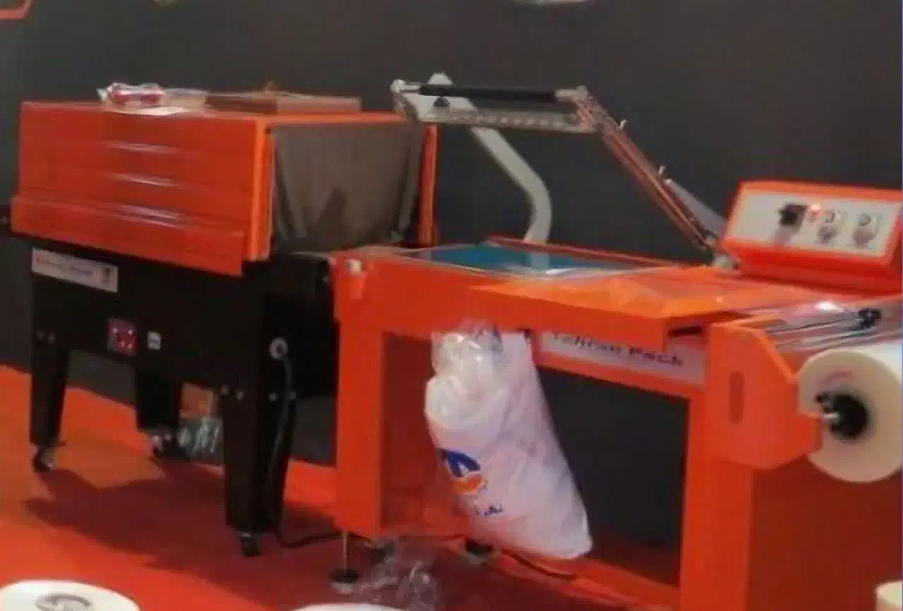 دستگاه شرینگ نیمه اتوماتیک|ماشین‌آلات صنعتی|اشکذر, |دیوار