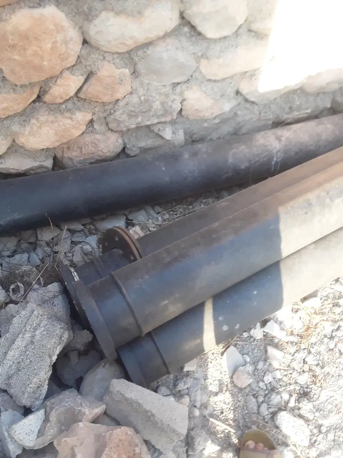 لوله پلی اتیلن ۶اینج شرکتی|مصالح و تجهیزات ساختمان|چرام, |دیوار