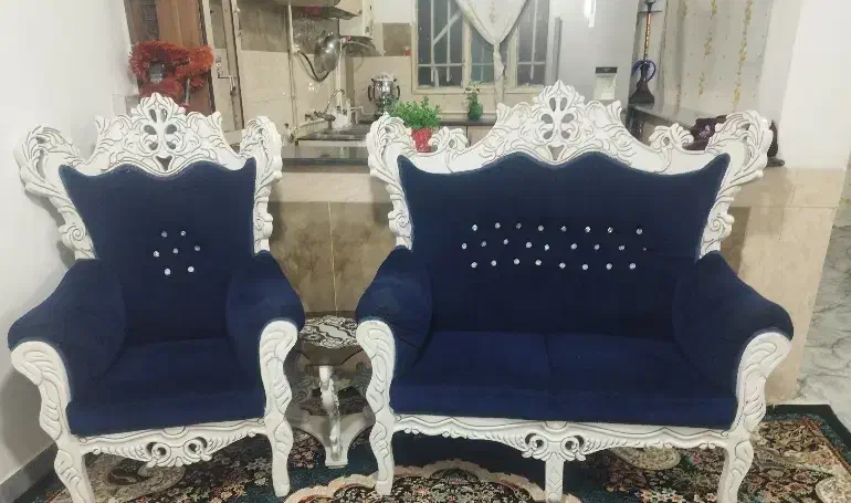 مبل سلطنتی|مبلمان خانگی و میز عسلی|آبیک, |دیوار