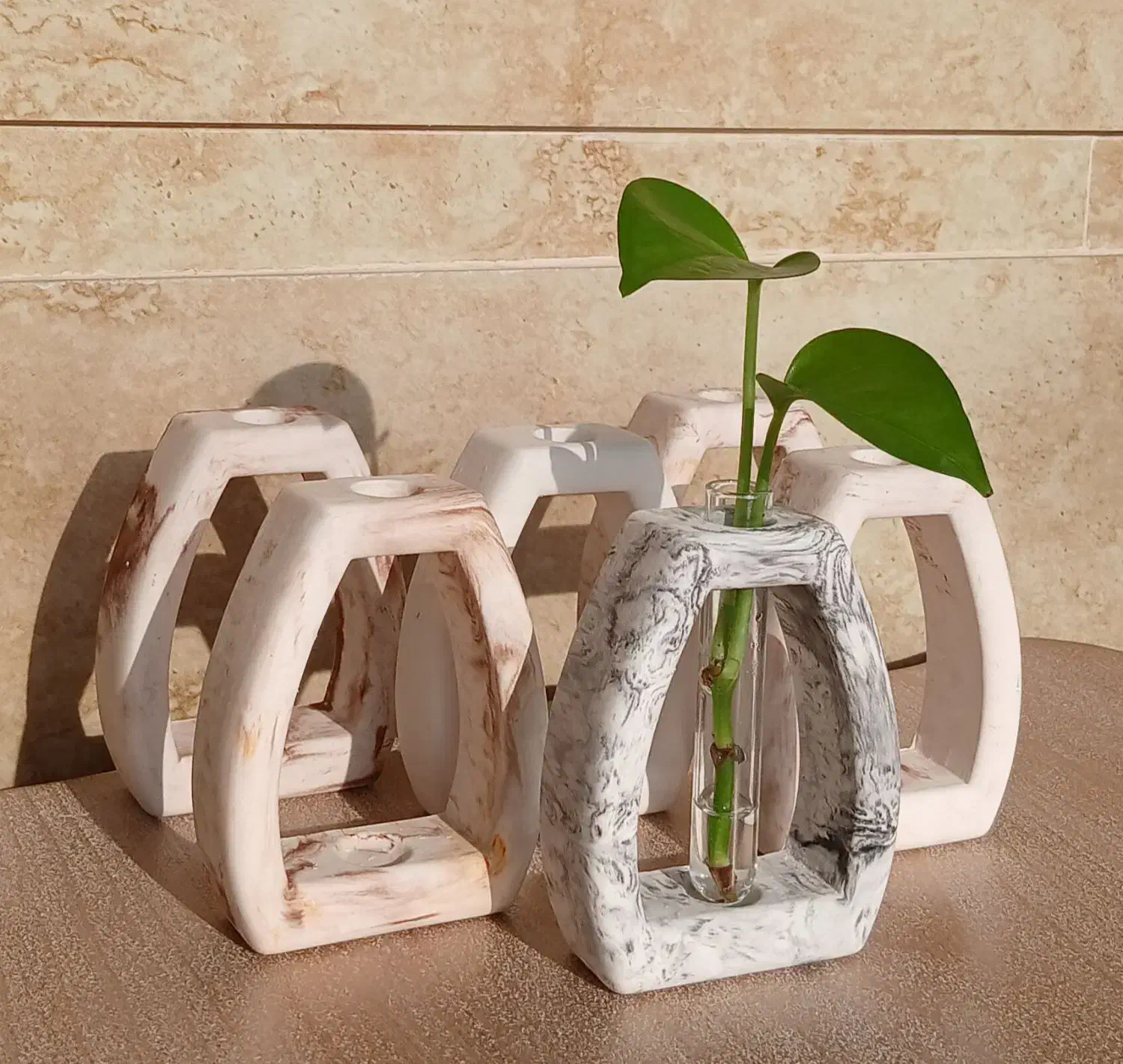 گلجا های خوشگل سنگی مناسب دکوری|مجسمه، تندیس، ماکت|سورک, |دیوار