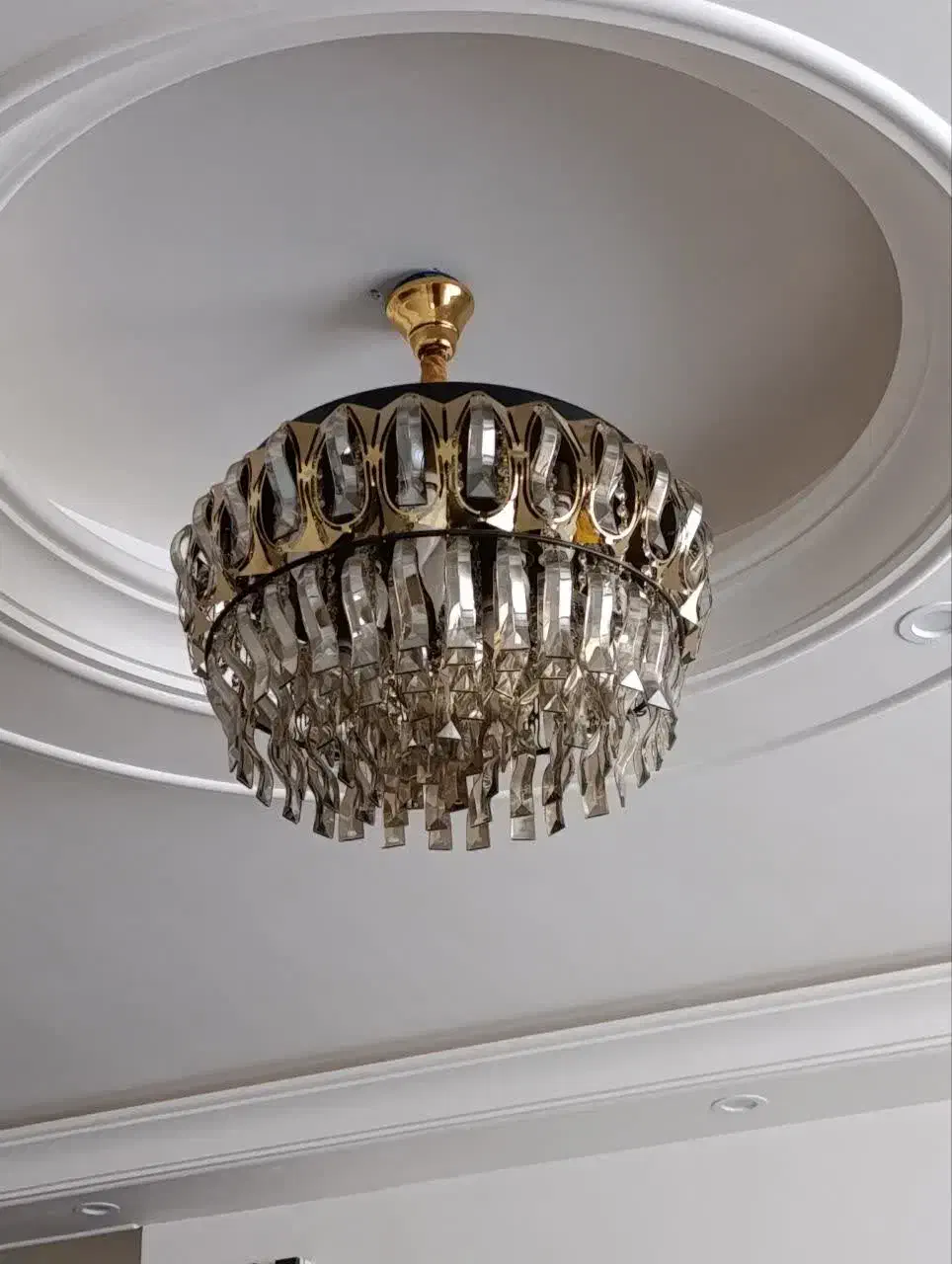 لوستر کریستالی|لوستر و چراغ آویز|دامغان, |دیوار