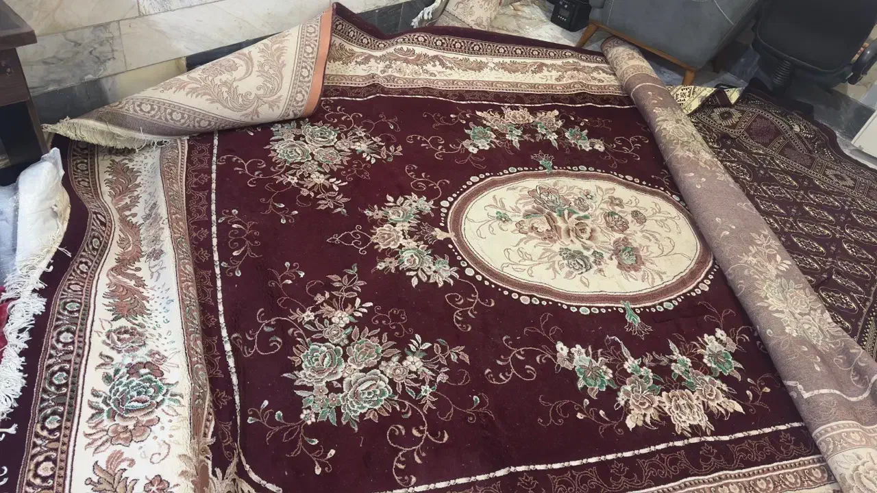 فرش ۱۲ متری|فرش|گرگان, |دیوار