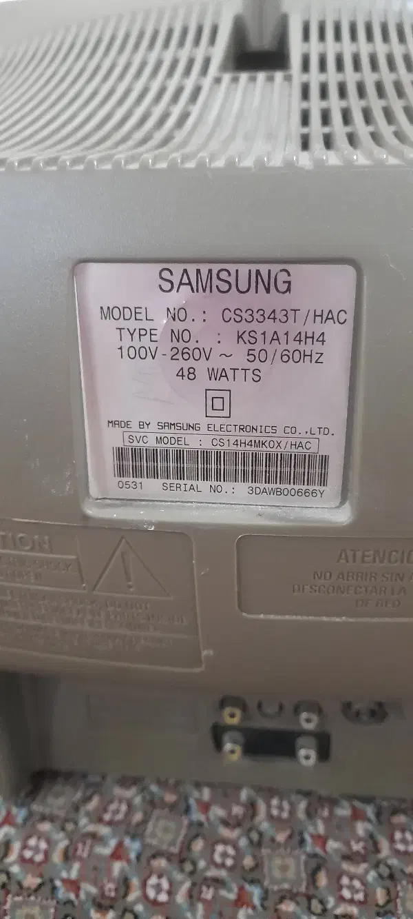 فروش فوری تلویزیون 14 سامسونگ درحد|تلویزیون و پروژکتور|تهران, افسریه شمالی|دیوار